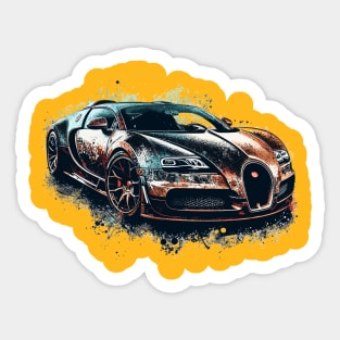 Bugatti Veyron Sticker